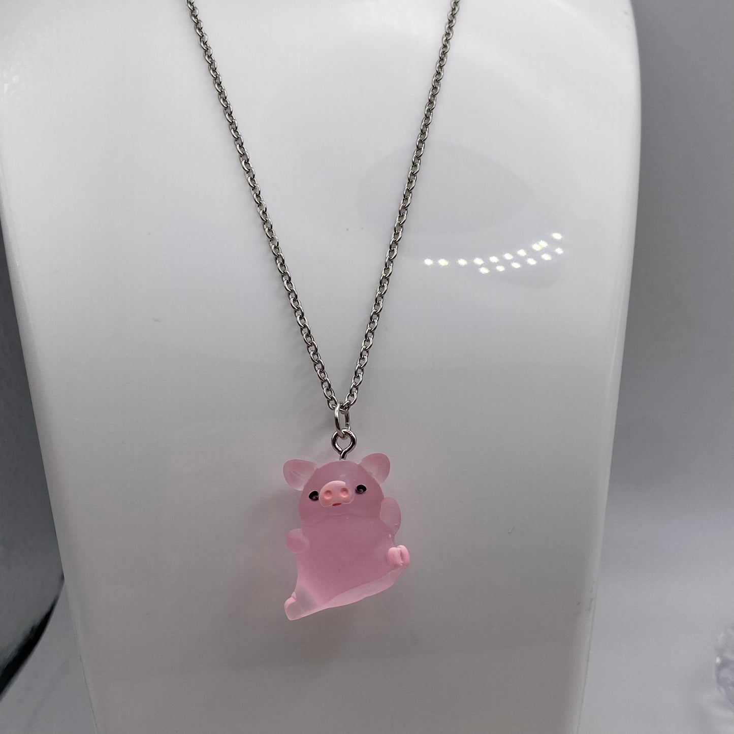 Sitting Pig Necklace