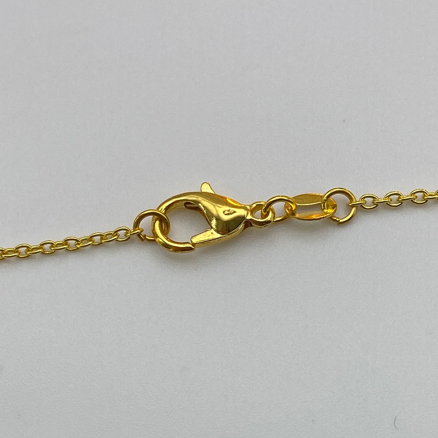 Gold Pumpkin Lantern Necklace