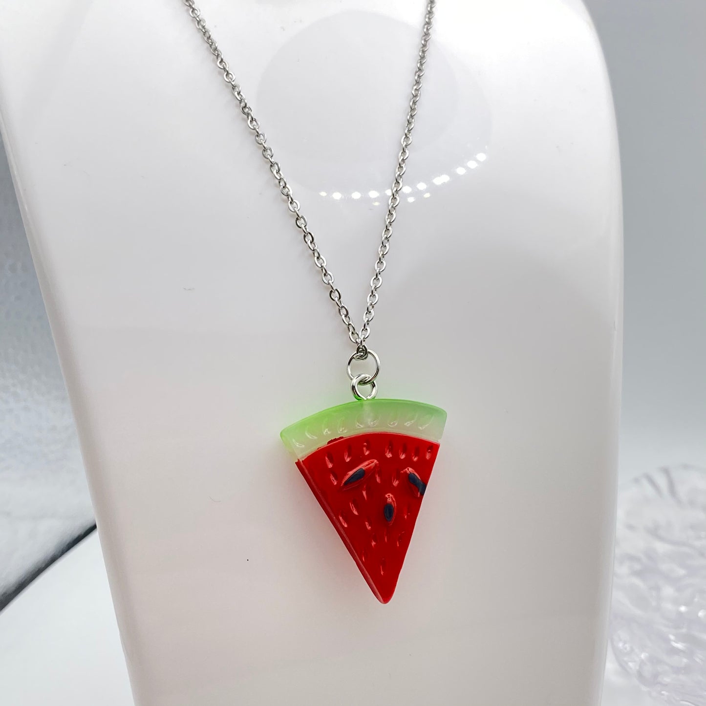 Watermelon Slice Necklace