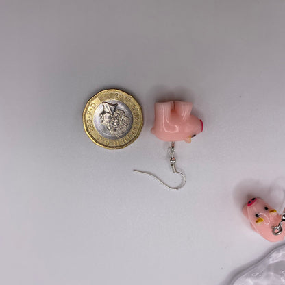 Pig Earrings