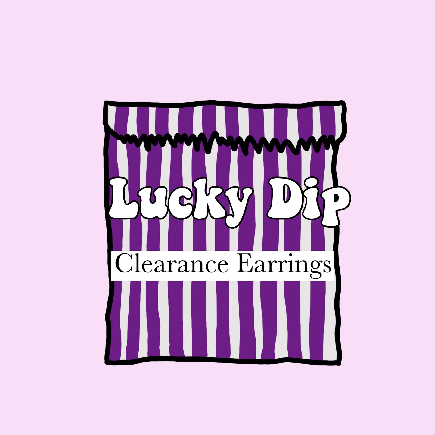 Clearance Earrings Lucky Dip