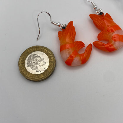 Shrimp Earrings