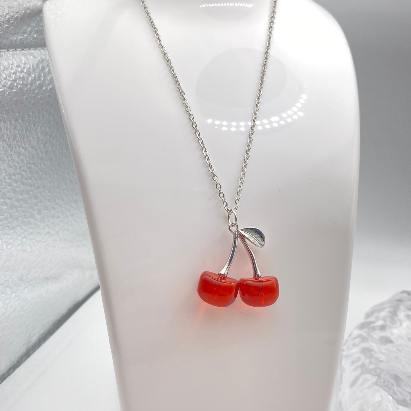 Red Cherry Necklace