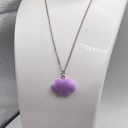 Purple Cloud Necklace