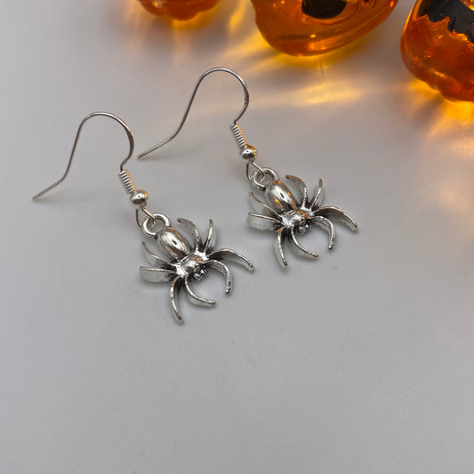 Small Spider Earrings