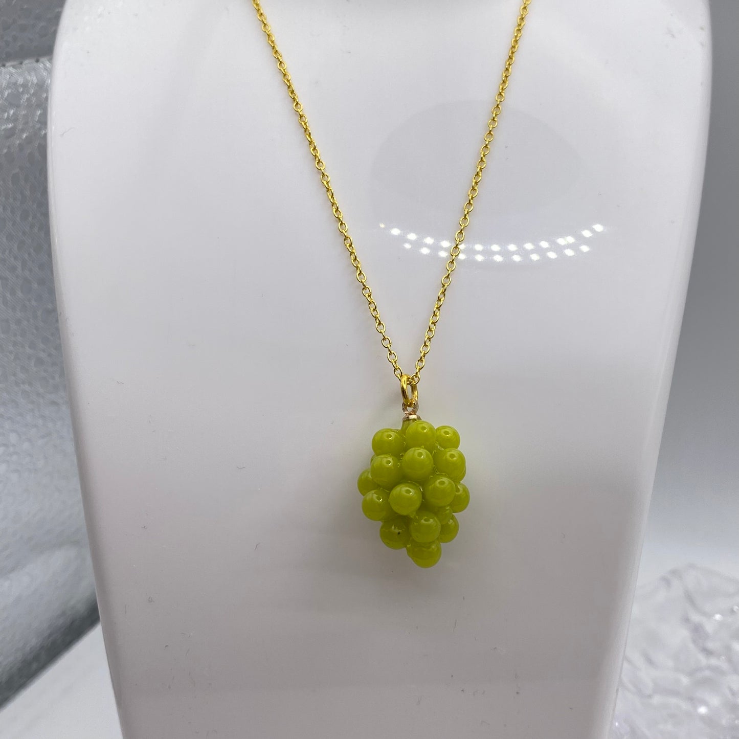 Green Grape Necklace