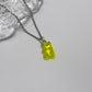 Yellow Gummy Bear Necklace