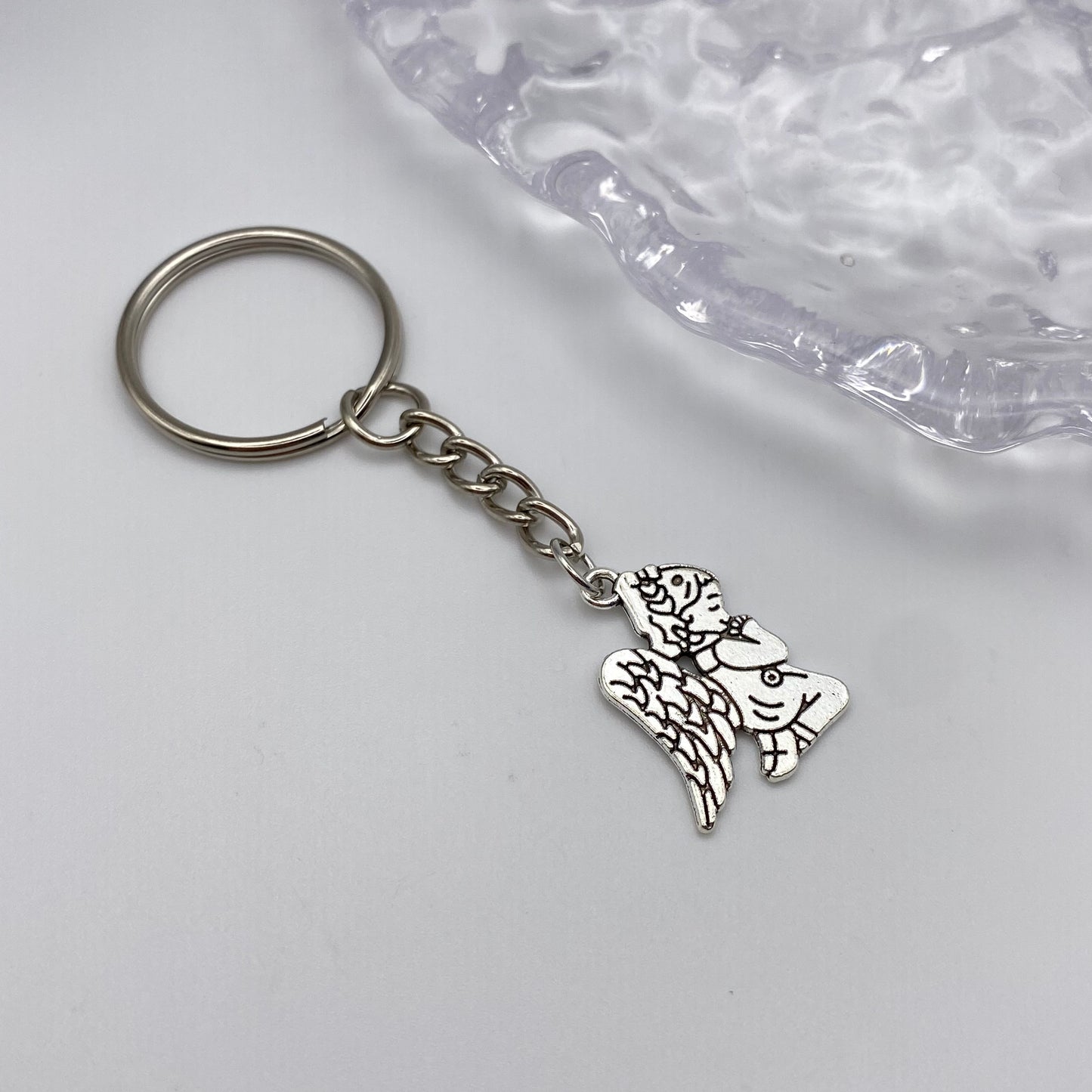 Praying Angel Keyring