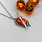 Red Bloody Sword Pendant Gothic Necklace